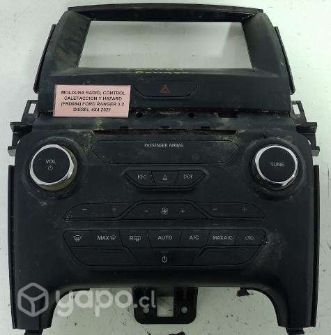 Moldura Radio, Control Calef Y Hazard Ranger 2021