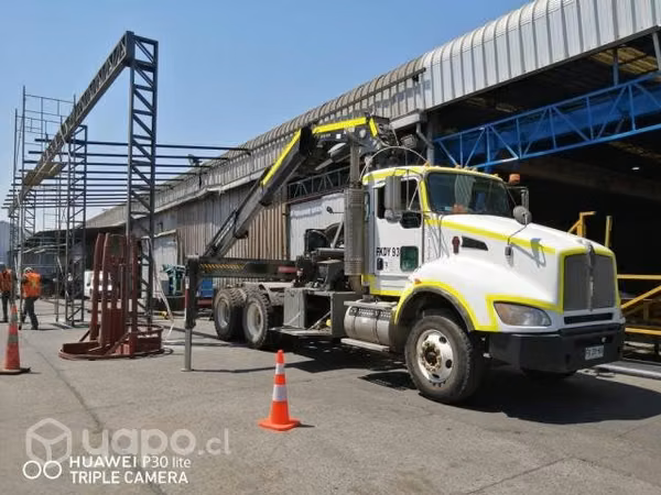 Arriendo camion pluma