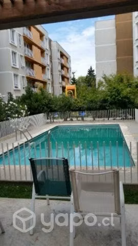Arriendo dpto 3D 2B, cocina amoblada, estacionamie