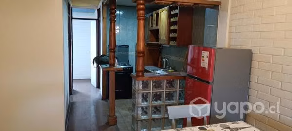 Arriendo Depto 2d / 1b Metro Santa Ana