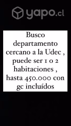 Busca arriendo de departamento