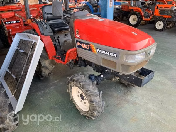 Tractor yanmar de 18hp impecable con rotovator