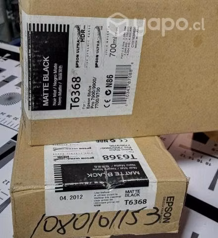 Tinta Epson HDR Matte Black de 700ml