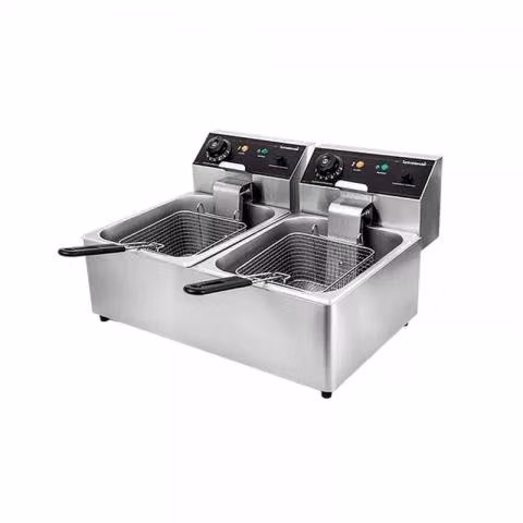 Freidora doble electrica