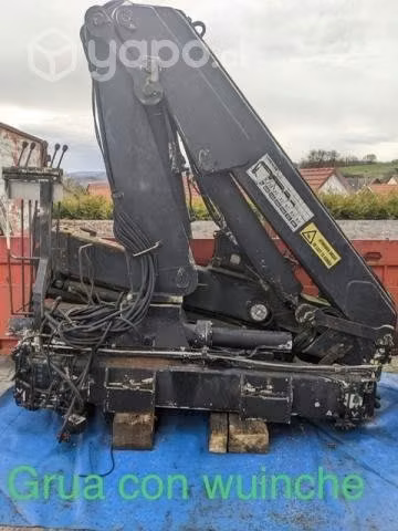 Grua pluma alemania