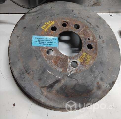 Tambor Freno Trasero Derecho (VAA065) VW Amarok 2