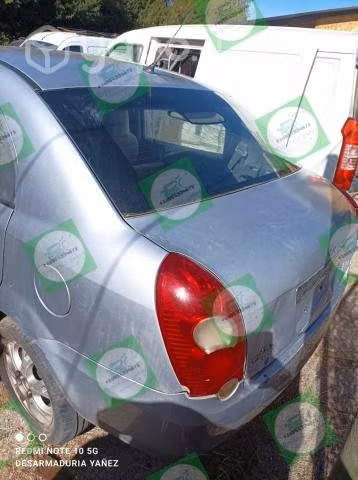 Parachoque trasero de chery s21 2008