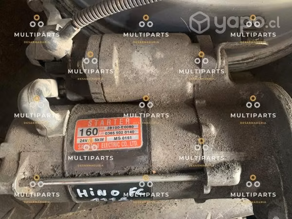 Motor de partida hino FC 1118