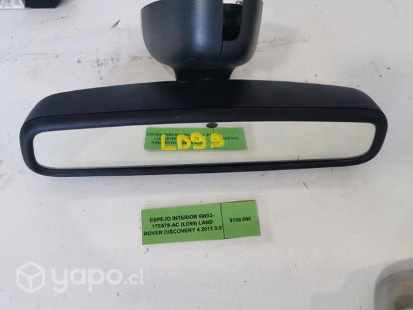 Espejo Interior Land Rover 2011