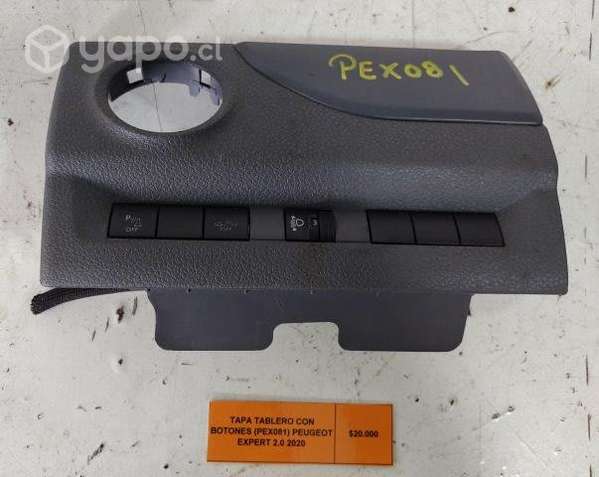 Tapa Tablero Con Botones (PEX081) Peugeot Expert