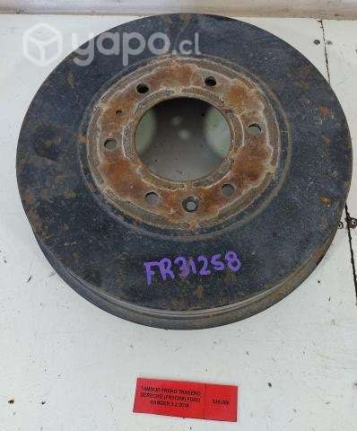 Tambor Freno Trasero Derecho (FR31258) Ford Ranger
