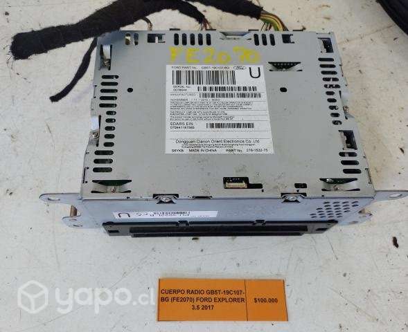 Cuerpo Radio GB5T-19C107-BG (FE2070) Ford Explorer