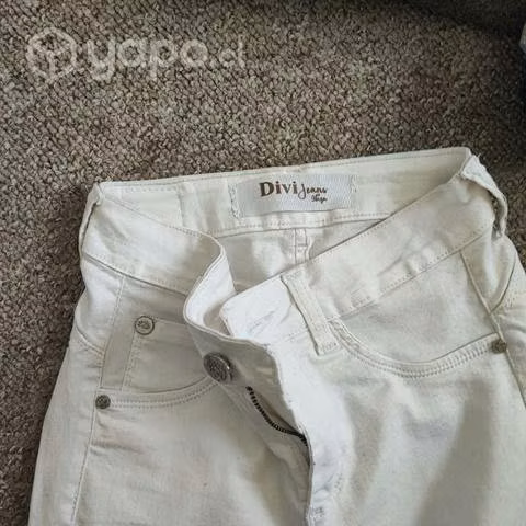 Pantalón blanco push up para elefante nuevo