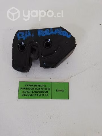Chapa Derecha Portalon Land Rover 2011