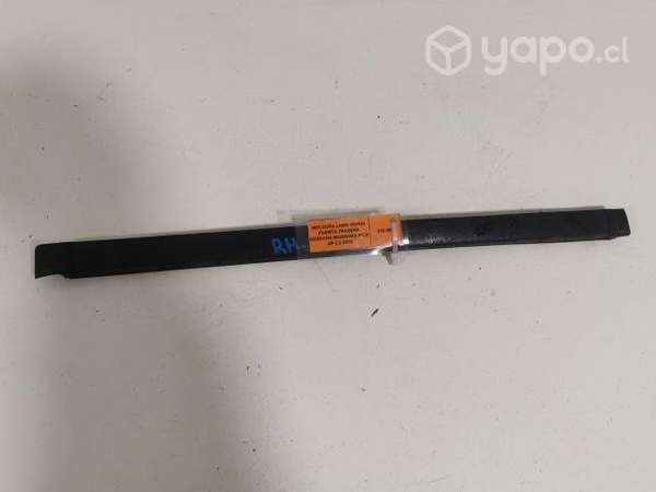 Moldura Lame Vidrio Puerta Tras Der Pick Up 2018