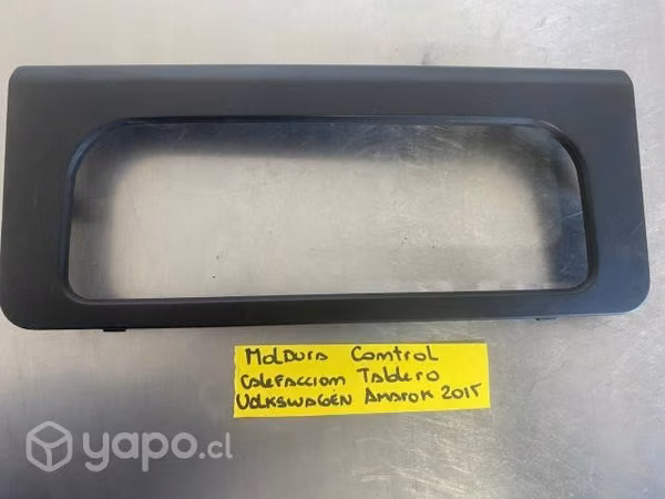 Moldura control calefaccion tablero Vw Amarok 2015