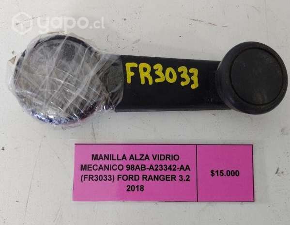 Manilla Alza Vidrio Mecanico (FR3033) Ford Ranger