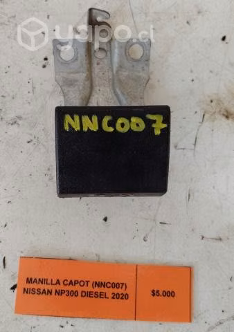 Manilla Capot (NNC007) Nissan NP300 Diesel 2020