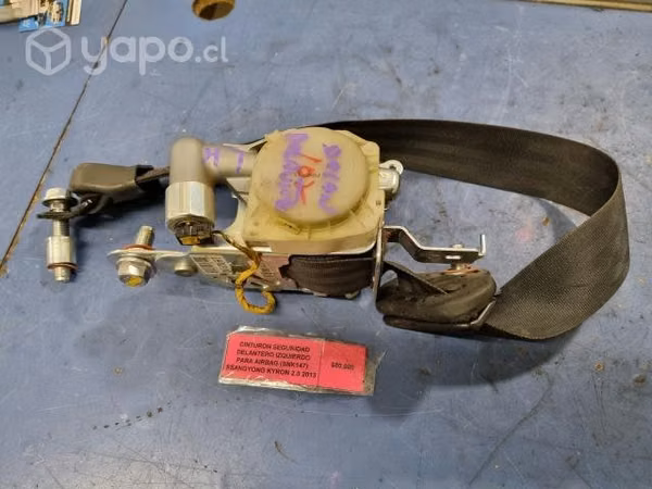 Cinturon Seguridad Delantero Izquierdo para Airbag
