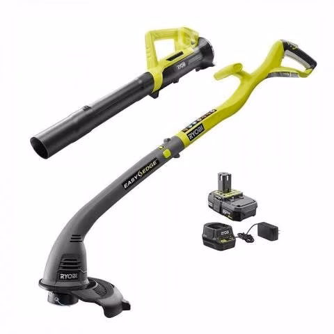 Set Orilladora y Sopladora Ryobi P2036