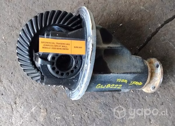 Diferencial Trasero 4x2 (GBW222) Great Wall Wingle