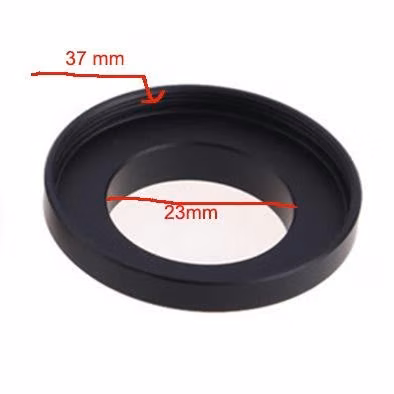 Anillo adap. lente Gopro a filtro 37mm