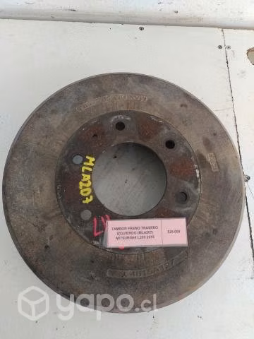 Tambor Freno Trasero Izq (MLA207) Mitsubishi L200
