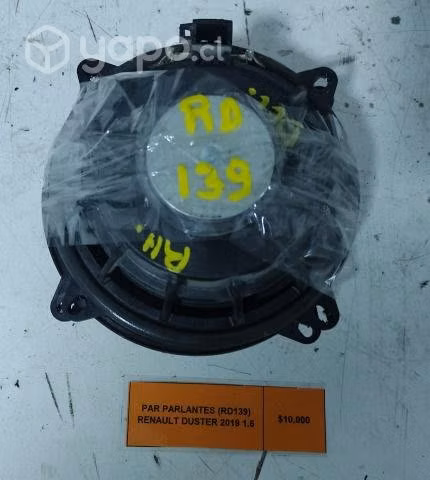 Par Parlantes (RD139) Renault Duster 2019 1.6