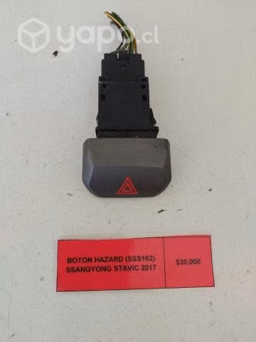 Botón Hazard (SSS162) Ssangyong Stavic 2017