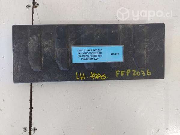 Tapiz Cubre Zocalo Trasero Izq (FFP2076) F150 2020