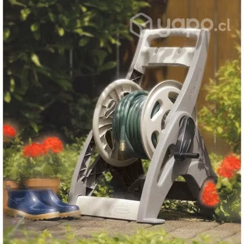 Enrollador de Manguera para Jardin