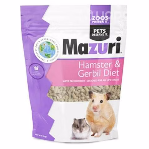 HAMSTER y GERBOS DIET MAZURI 350 GR #ac-16