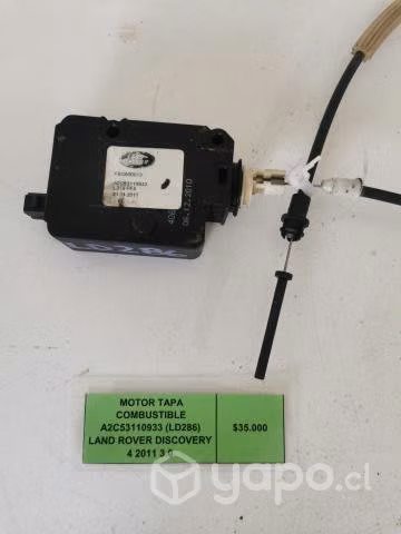 Motor Tapa Combustible Land Rover 2011