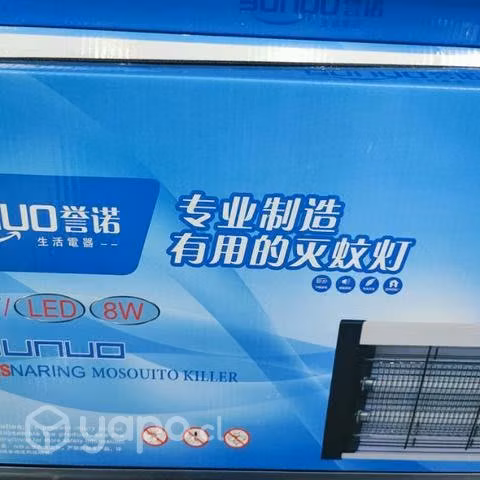 Lámpara antimosquitos zancudos 8w