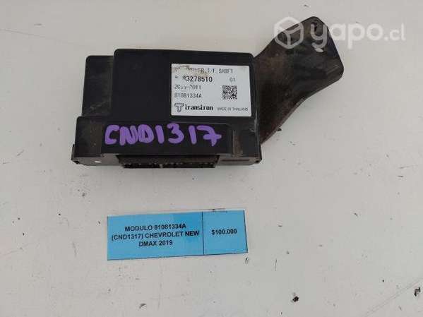 Modulo 81081334A Chevrolet New Dmax 2019