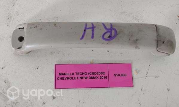 Manilla Techo Chevrolet New Dmax 2016