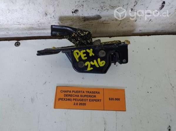 Chapa Puerta Trasera Derecha Superior (PEX246)