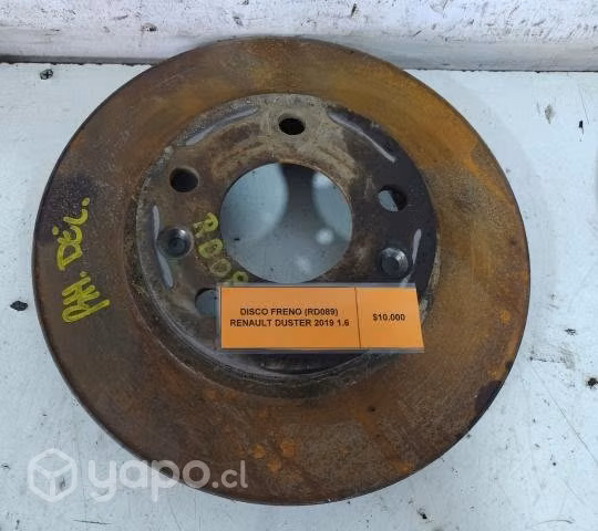 Disco Freno (RD089) Renault Duster 2019 1.6