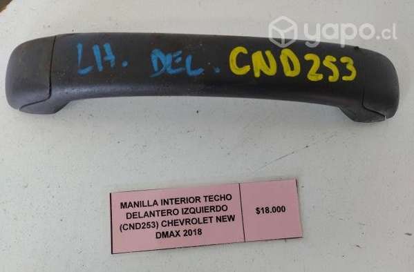 Manilla Interior Techo Del Izq Chv Nw Dmax 2018