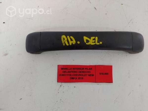 Manilla Interior Pilar Del Der Chv Nw Dmax 2019