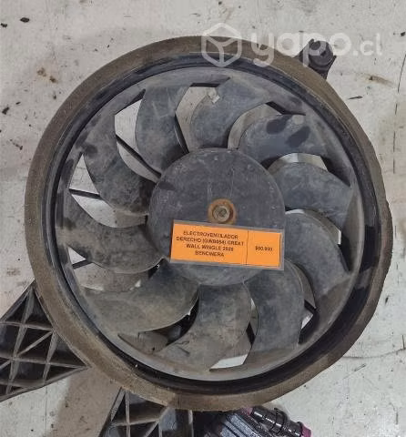 Electroventilador Derecho (GWB054) Great Wall Wing
