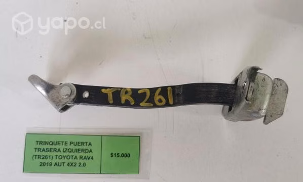 Trinquete Puerta Trasera Izquierda (261) Rav 4