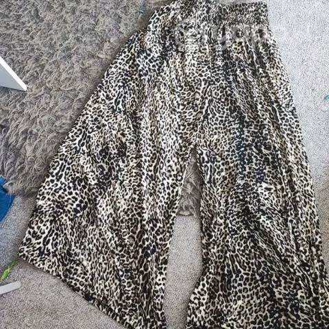 Pantalón palazzo Made in italy