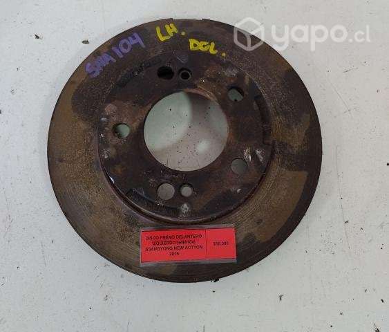 Disco Freno Delantero Izquierdo (SNA104) Ssangyong