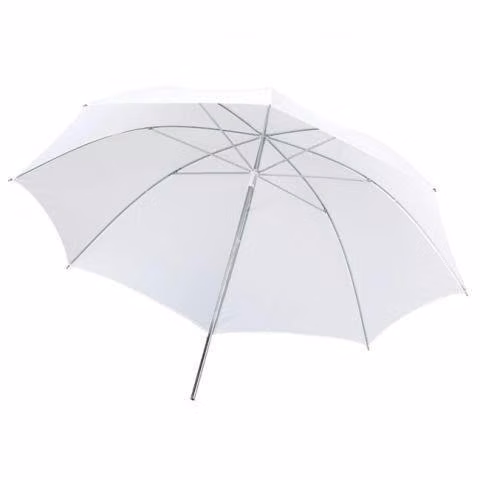 Paragua blanco de 83cm