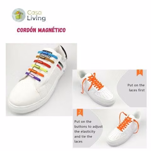 Cordones Elásticos Para Zapatillas