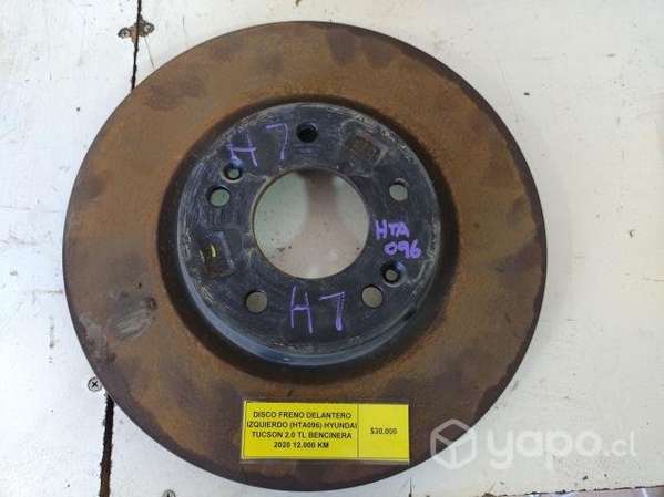 Disco Freno Delantero Izquierdo (HTA096) Hyundai T