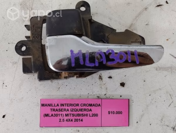 Manilla Interior Cromada Trasera Izq L200 2014