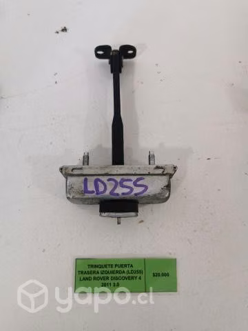 Trinquete Puerta Trasera Izq Land Rover