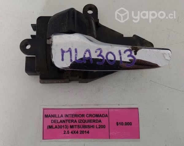 Manilla Interior Cromada Del Izq (MLA3013) L200